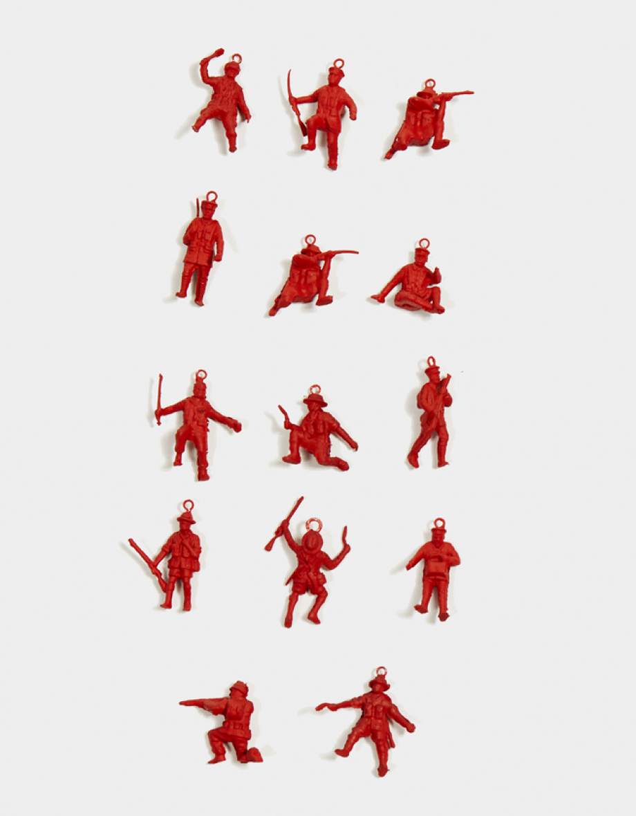 mini heart warriors - red