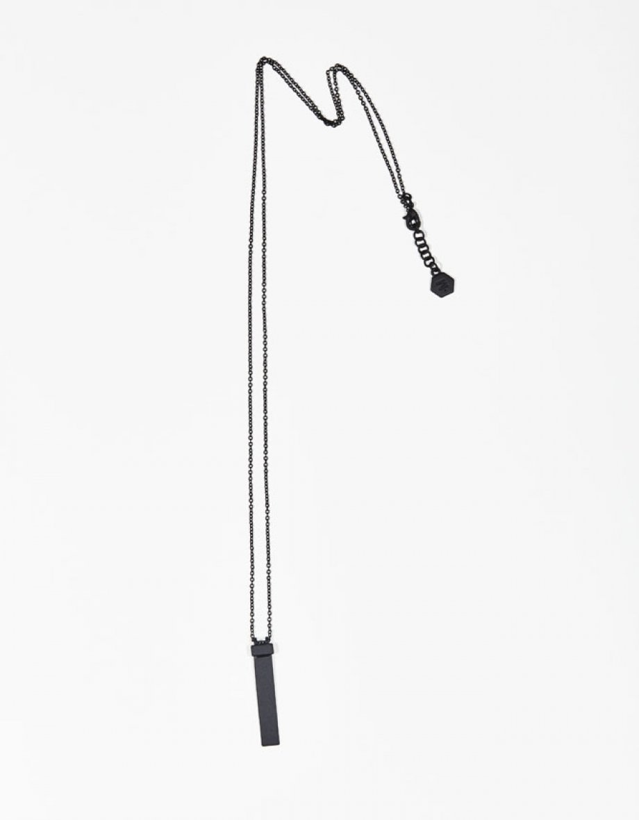 his BLACKOUTS #5 - long pendant