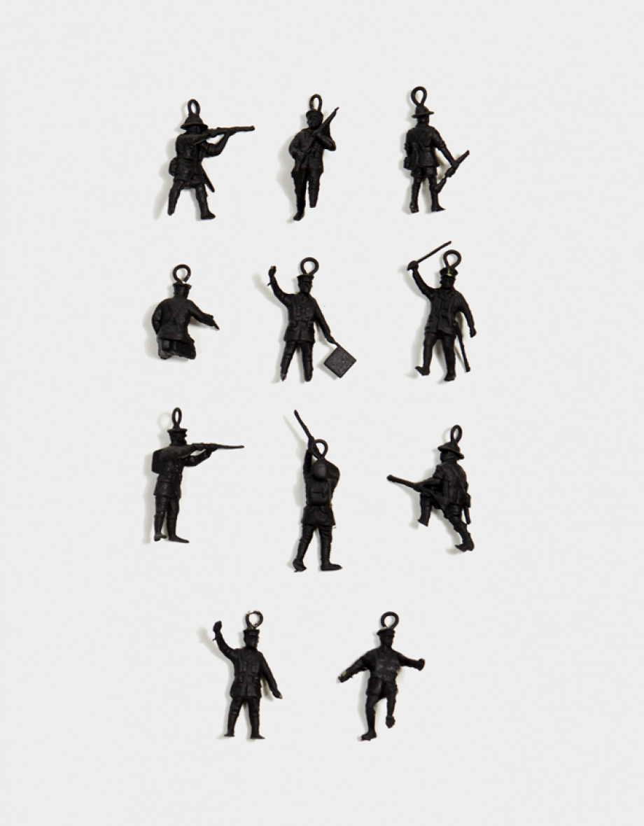 mini heart warriors - black